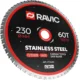  Диск пильный TCT по нержавеющей стали Ravic, 230х25,4 мм, 60T