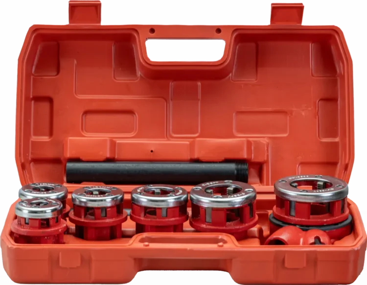  Клупп ручной Ravic RV-362 с набором головок, 1/4″-1 1/4″, 6 шт