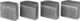  Гребенки сменные режущие Ravic, 3/4″, к RV-360, RV-361, RV-362, RV-363, комплект из 4 шт, арт. 204.0101
